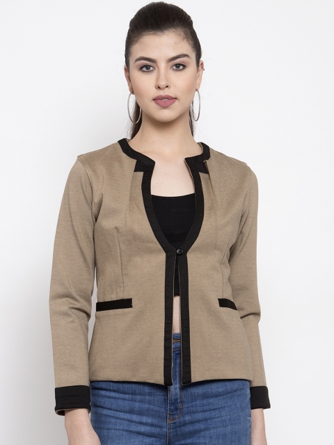

armure Women Beige Tailored Jacket