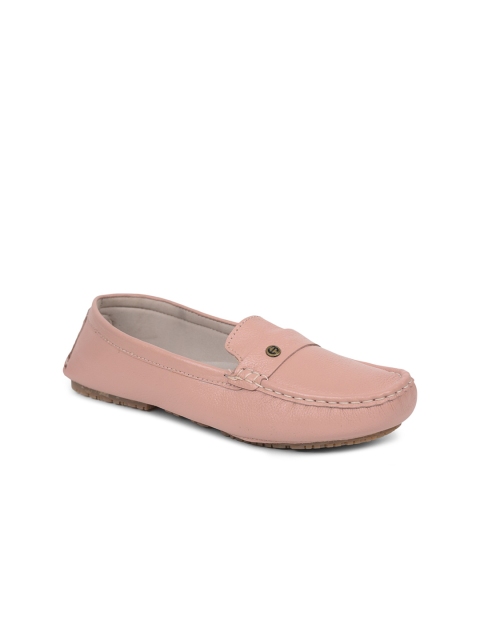 

Liberty Women Peach-Coloured Loafers