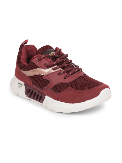 

Liberty Women Maroon Mesh Running Non-Marking Shoes