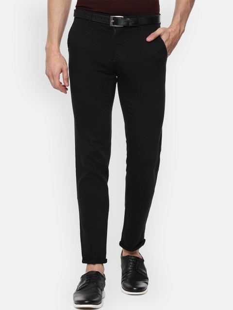 

Louis Philippe Sport Men Black Chinos Trousers