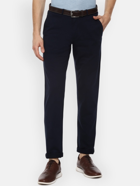 

Louis Philippe Sport Men Navy Blue Slim Fit Trousers
