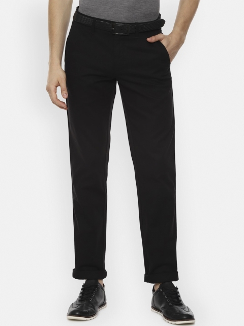 

Louis Philippe Sport Men Black Slim Fit Trousers