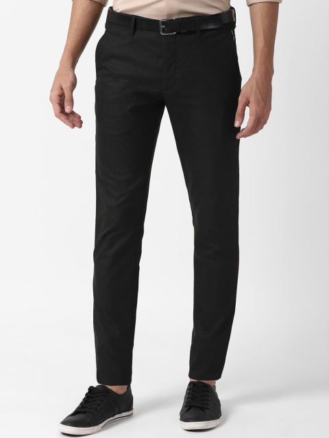 

Louis Philippe Sport Men Black Slim Fit Trousers