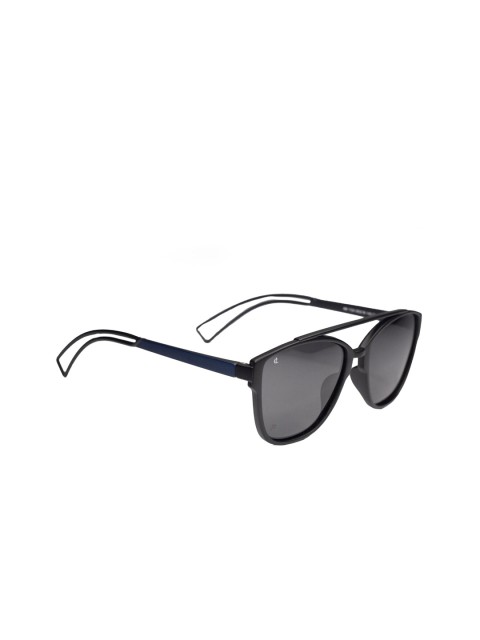 

CHARLES LONDON Adult Grey Lens & Black UV Protected Square Sunglasses AB 1124 C1 55