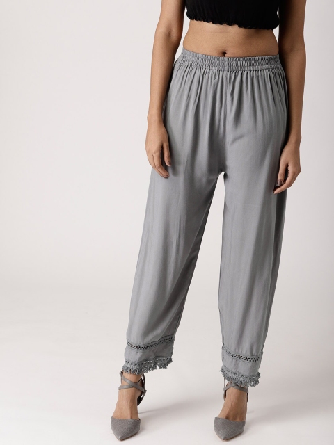 

Libas Women Grey Ethnic Palazzos