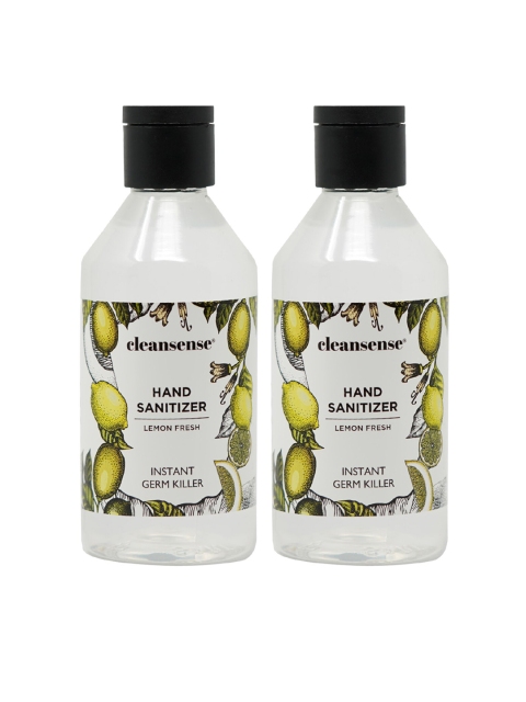 

cleansense Set Of 2 Ayurvedic Hand Sanitizer Gel 230ml, Transparent