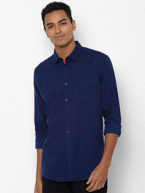 

Allen Solly Men Blue Slim Fit Casual Shirt