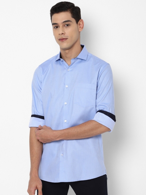 

Allen Solly Men Blue Slim Fit Casual Shirt