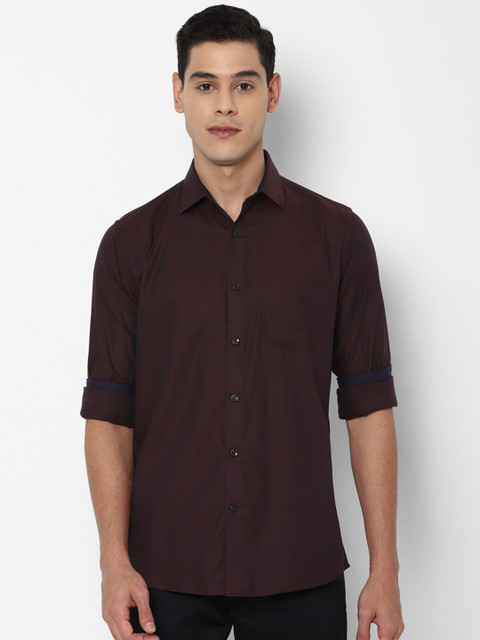 

Allen Solly Men Brown Slim Fit Casual Shirt