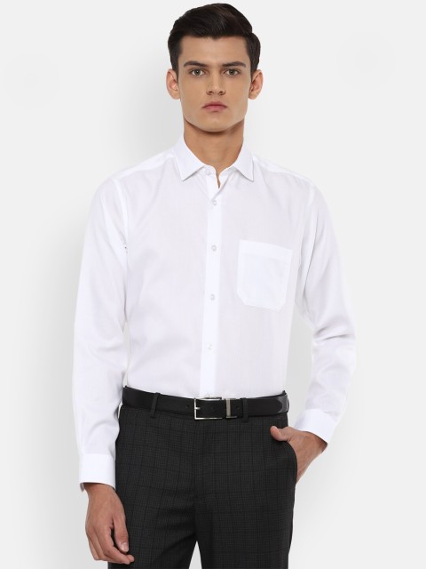 

Louis Philippe Men White Slim Fit Formal Shirt
