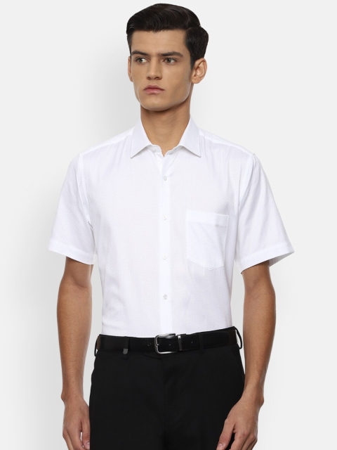 

Van Heusen Men White Pure Cotton Formal Shirt