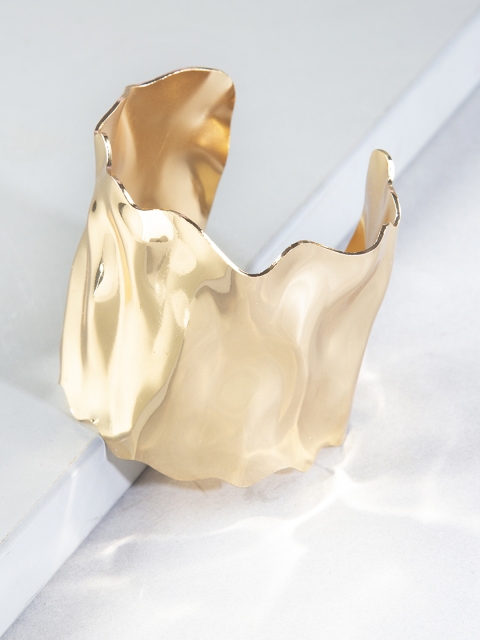 

Kazo Women Gold-Plated Cuff Bracelet