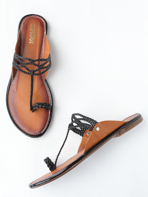 

SAPATOS Women Black One Toe Flats