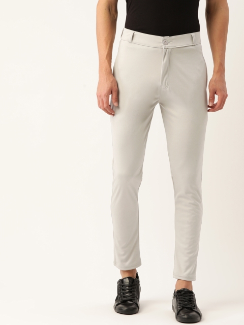 

Paris Hamilton Men's Active Grey Melange sport running Track pant