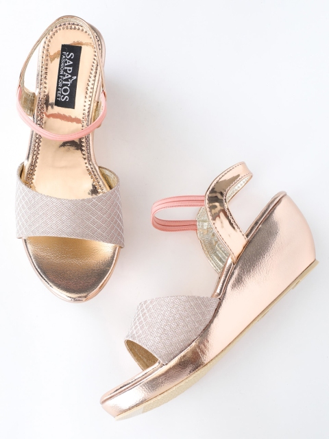 

SAPATOS Pink Wedge Sandals