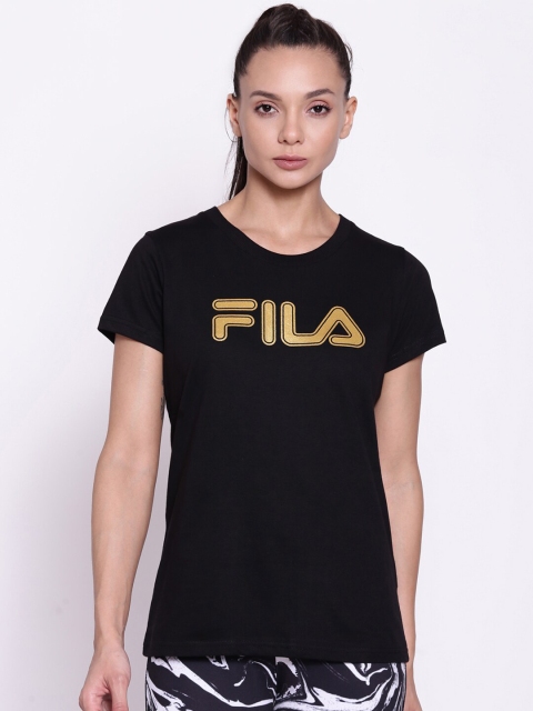 

FILA Black Print Top