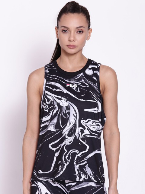 

FILA Black Print Tank Top