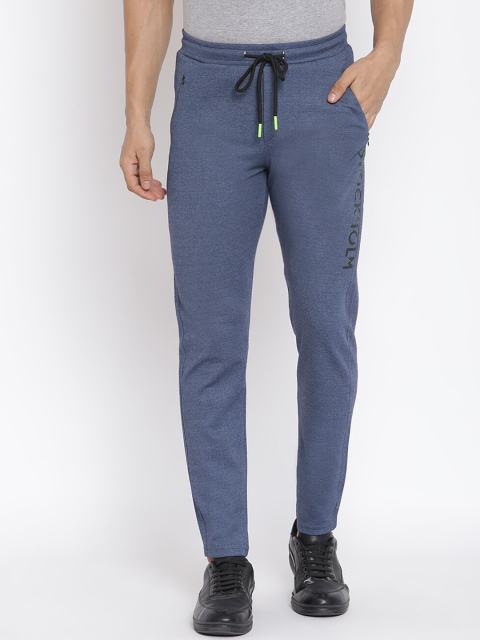 

MKH Men Blue Solid Track Pants