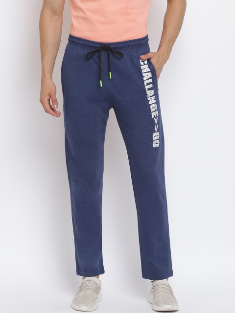 

MKH Men Blue Solid Track Pants