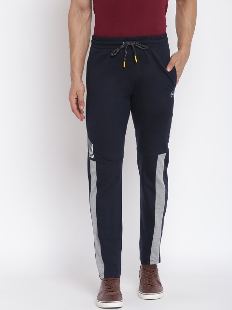 

MKH Men Navy Blue Solid Track Pants