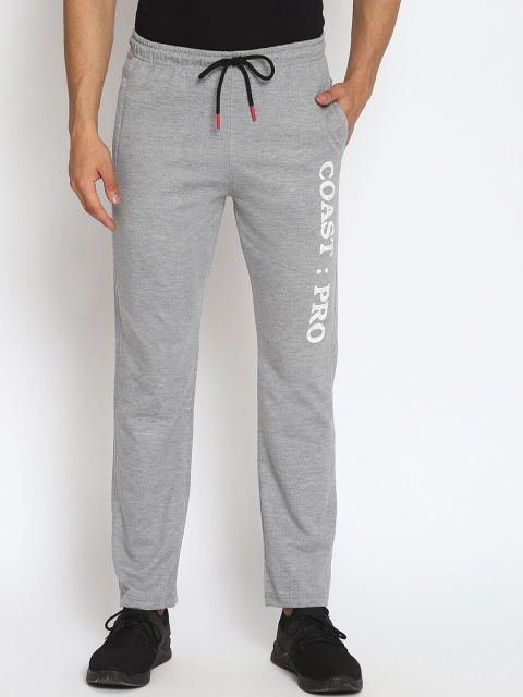 

MKH Men Grey Solid Track Pants