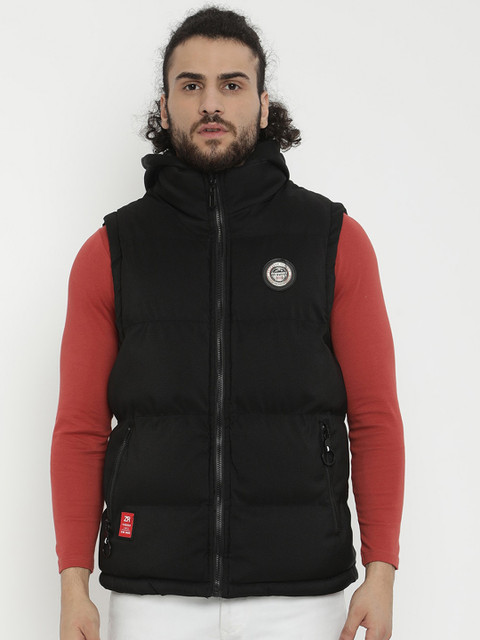 

V2 Value & Variety Men Black Padded Jacket