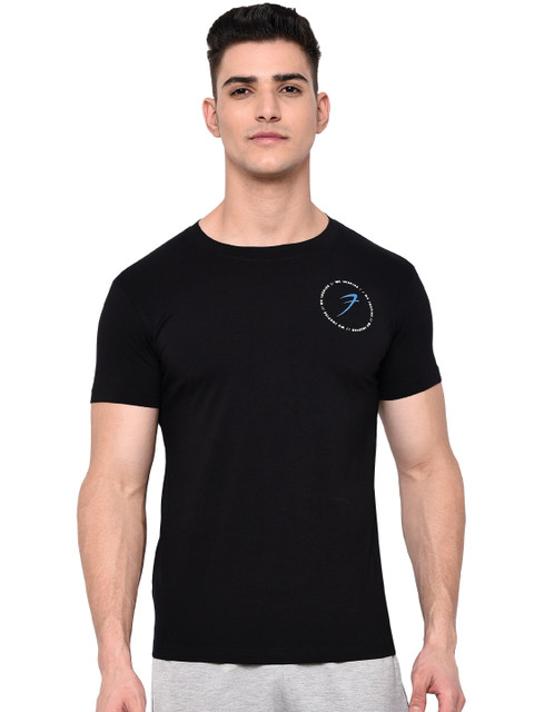 

FUAARK Men Black T-shirt