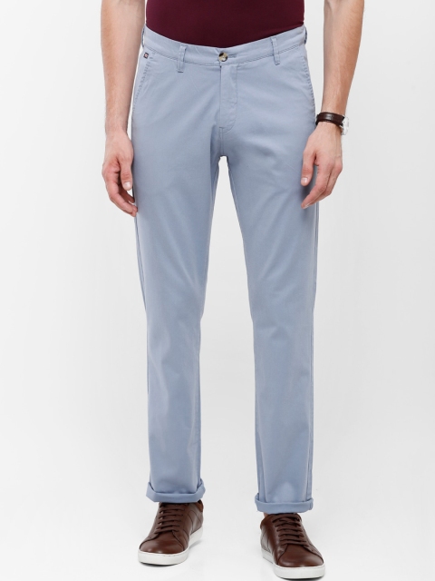 

Double Two Men Blue Slim Fit Trousers
