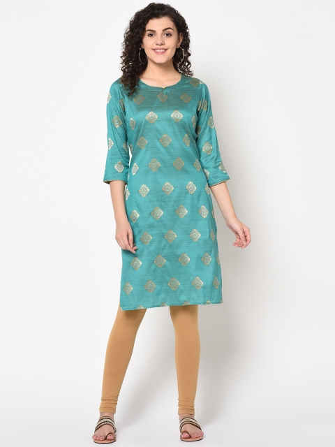 

TRUNDZ Women Blue Kurta