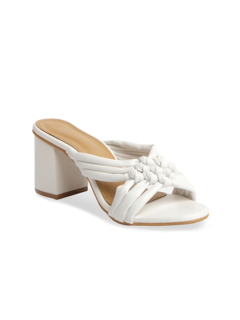 

ERIDANI White Block Mules