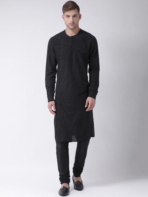 

TABARD Men Black Kurta