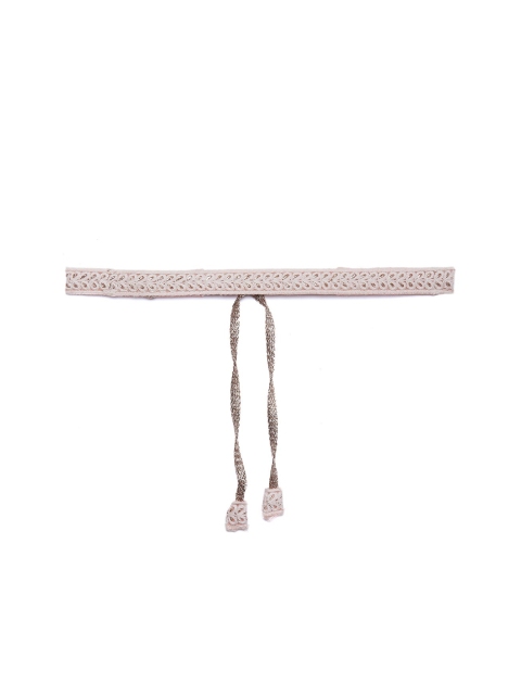 

Athena Women Peach-Coloured Embellished Ethnic Belt