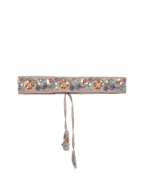 

Athena Women Taupe Embellished Belt