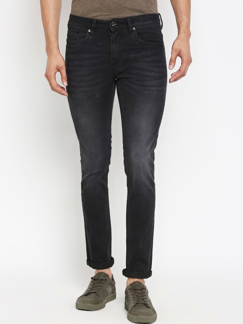 

Mufti Men Black Skinny Fit Light Fade Stretchable Jeans