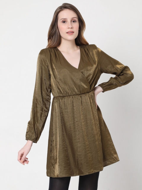 

Vero Moda Olive Green Dress