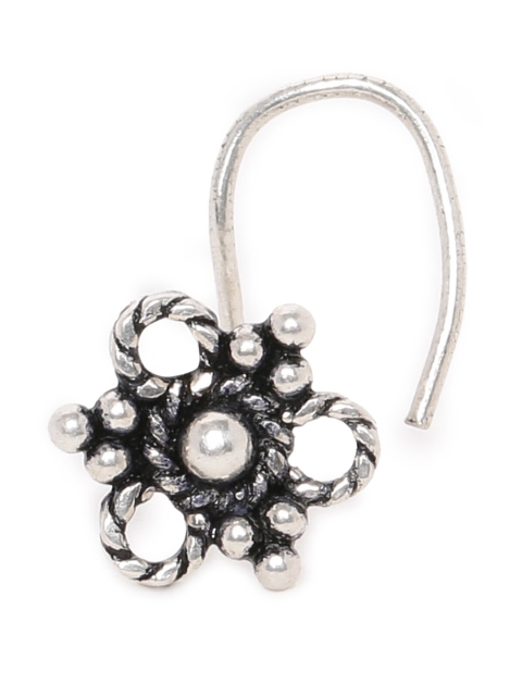 

TRISHONA Silver-Plated 925 Sterling Silver Oxidised Nosepin