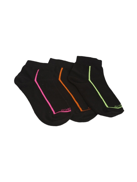 

MUTAQINOTI Women Pack of 3 Ankle-Length Socks, Multi