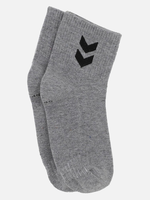 

hummel Unisex Grey Self Design Socks