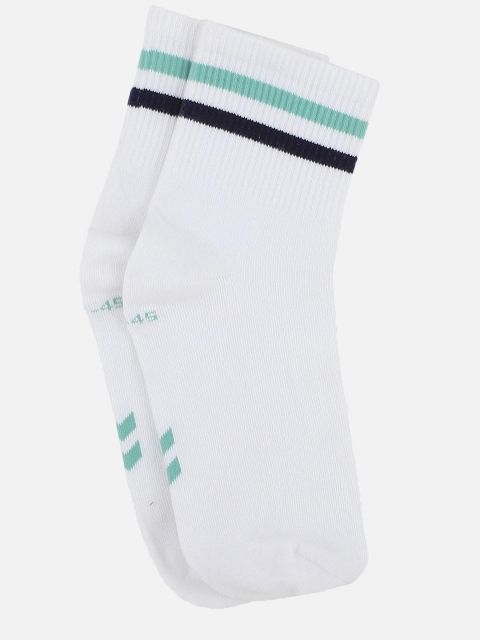 

hummel Unisex White Striped Socks