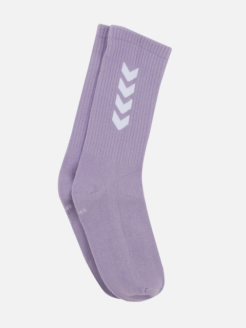 

hummel Unisex Lavender & White Patterned Calf Length Socks