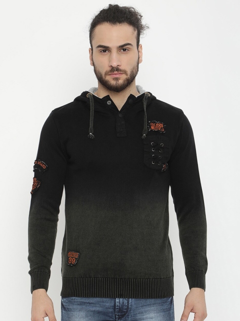 

V2 Value & Variety Men Olive Green Sweatshirt