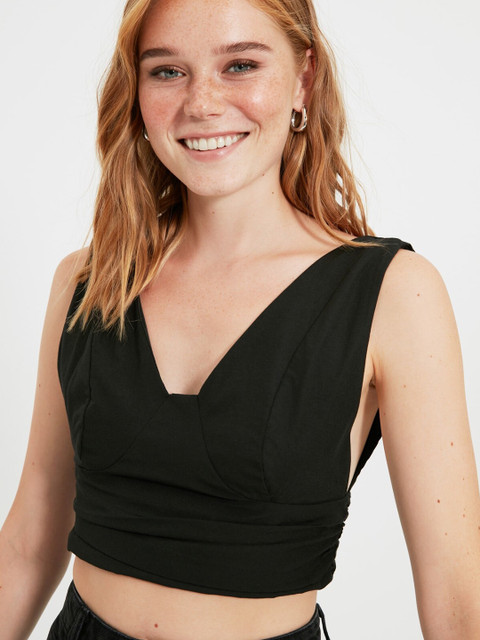 

Trendyol Black Bralette Crop Top