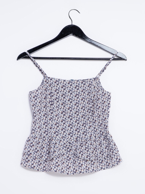 

ZALORA BASICS Multicoloured Print Top, Multi