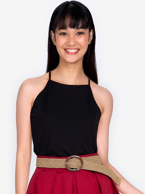 

ZALORA BASICS Black Crop Top