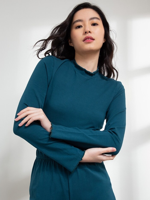 

Zalora Green Organic Cotton Rib Top