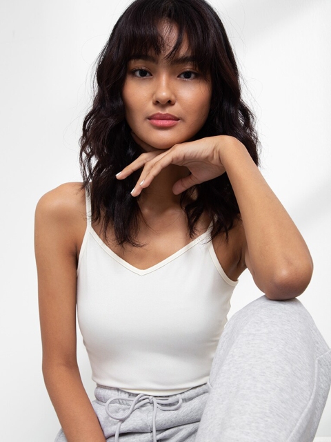 

ORIGIN BY ZALORA White Organic Cotton Top