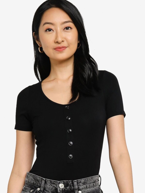 

ZALORA BASICS Women Black Top
