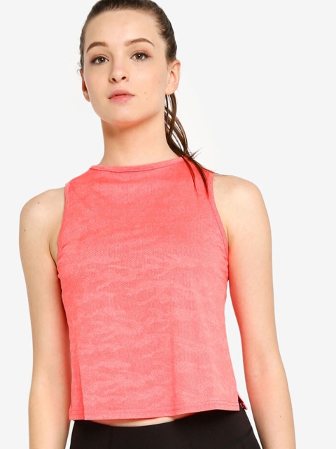 

ZALORA ACTIVE Pink Halter Neck Crop Top