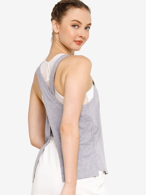 

ZALORA ACTIVE Grey Tank Top