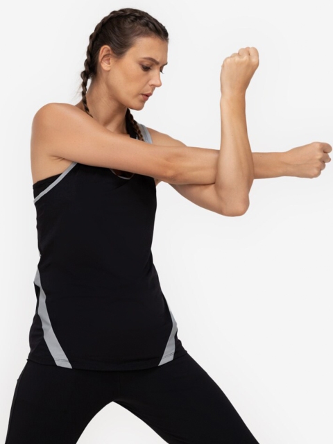 

ZALORA ACTIVE Black Tank Top